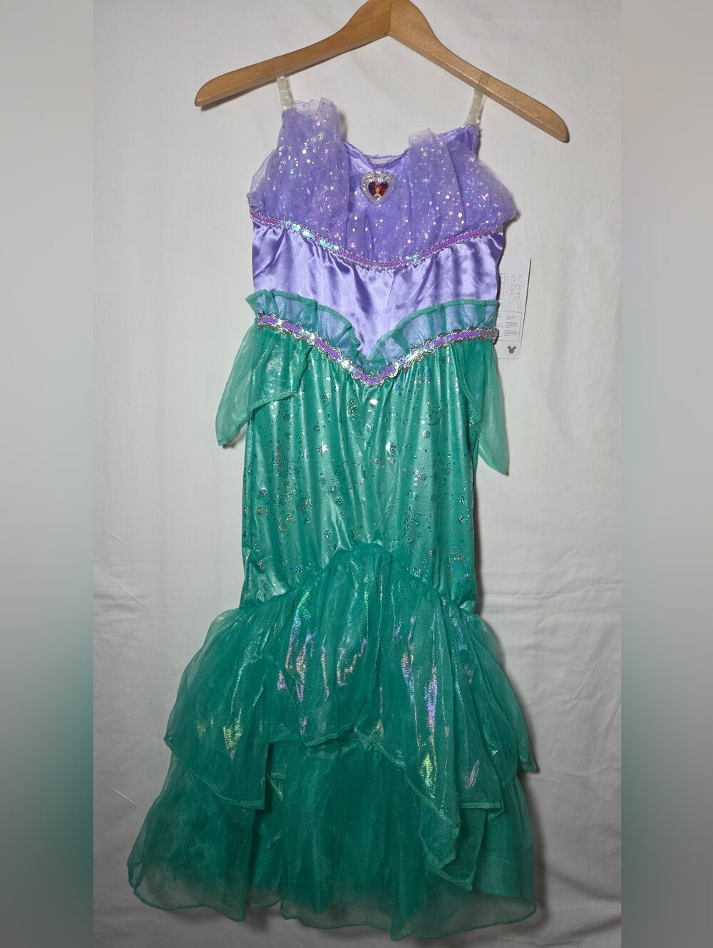 Disguise Purple and Teal Mermaid Dress Costume